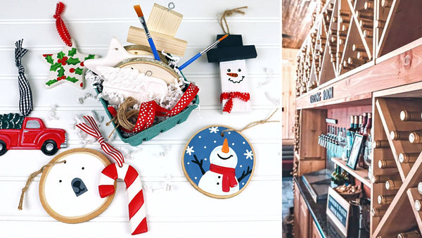 *Ornament Party* Paint and Sip at R Dee Winery in Enfield CT | 11.10.23 | 6-8 PM