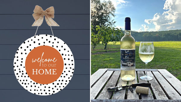 *INTERCHANGEABLE* Fall/Winter Sign Paint and Sip at Worthington Vineyard & Winery in Somers CT | 10.26.23 | 6-8 PM