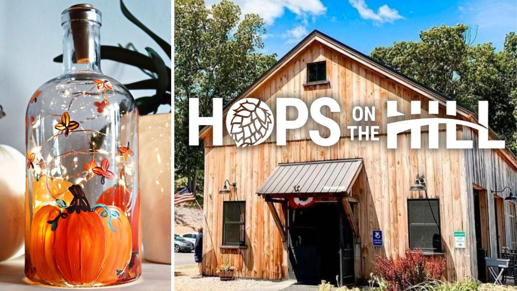 Pumpkin Lantern Paint and Sip at Hops on the Hill Brewery in Glastonbury CT | 10.6.23 | 6-8PM