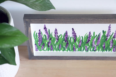 Framed Spring Lavender Sign Paint and Sip at Paradise Hills Vineyards in Wallingford CT | 5.6.25 | 6-8 PM