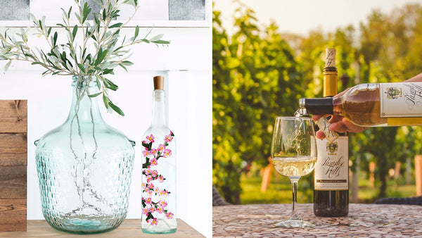 Cherry Blossom Lantern Paint & Sip at Paradise Hills Vineyards in Wallingford CT | 3.28.24 | 6-8PM
