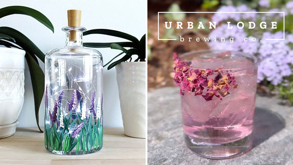 Spring Lavender Lantern Paint and Sip at Urban Lodge Brewing Co. in Manchester CT | 6.4.24 | 6-8 PM