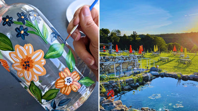 NEW Summer Lantern Paint & Sip at Aquila's Nest Vineyards in Newtown CT | 6.12.25 | 6-8 PM