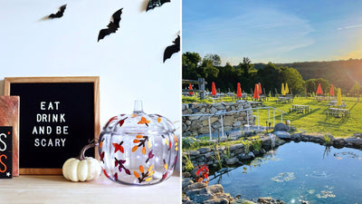 Glass Pumpkin Paint and Sip at Aquila's Nest Vineyards in Newtown CT | 10.5.23 | 6-8 PM