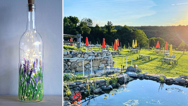 Spring Lantern Paint and Sip at Aquila's Nest Vineyards in Newtown CT | 3.22.24 | 6-8 PM