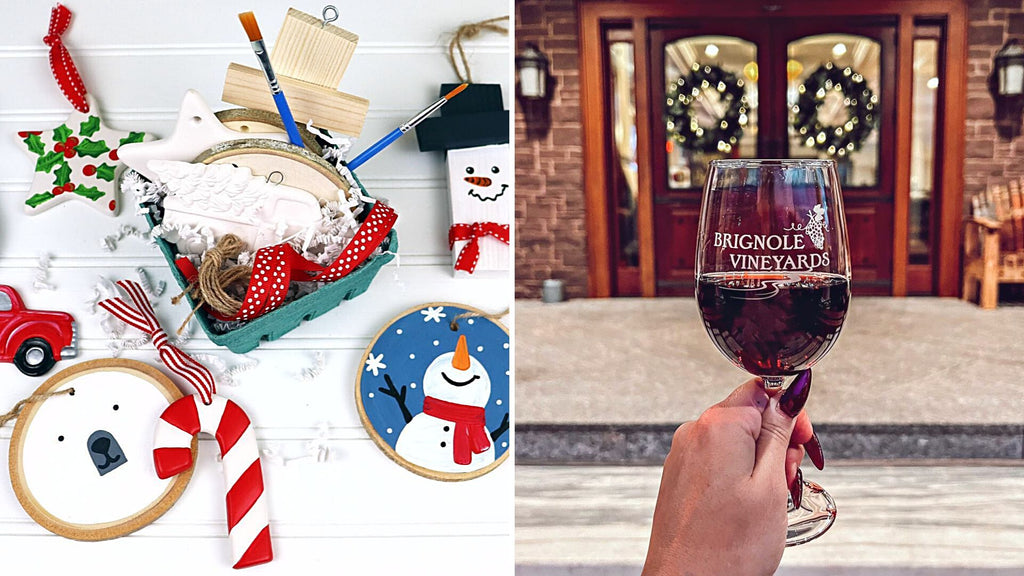 *Ornament Party* Paint and Sip at Brignole Vineyards in East Granby CT | 12.13.23 | 5 -7 PM