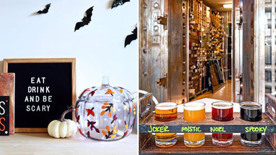 *FALL PREVIEW* Glass Pumpkin Paint and Sip at Bank & Bridge Brewing Mystic CT | 10.4.23 | 6-8 PM