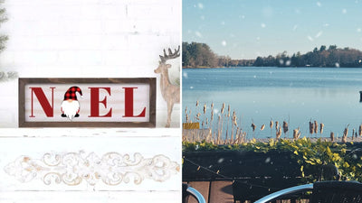 NOEL Christmas Sign Paint and Sip at Blackboard Congamond in Southwick MA | 12.3.24 | 6-8 PM