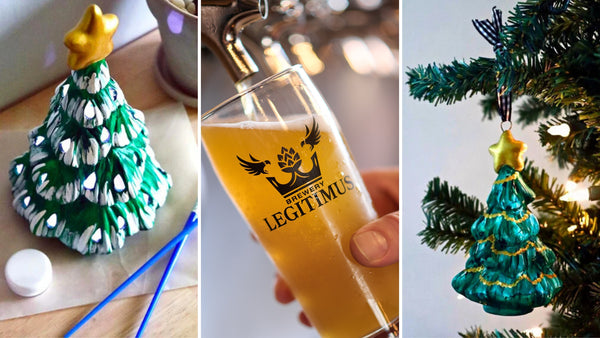 Christmas Tree🌲Paint and Sip at Brewery Legitimus in New Hartford CT | 12.5.24 | 6-8 PM