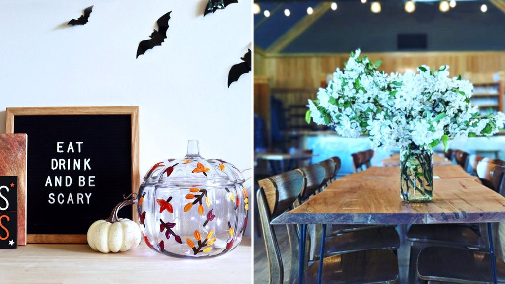 *FALL PREVIEW* Glass Pumpkin Paint and Sip at The Brewery at Four Star Farms in Northfield MA | 10.12.23 | 6-8 PM