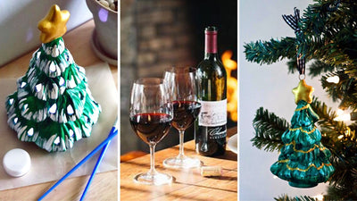 Christmas Tree🌲Paint and Sip at Chamard Vineyards in Clinton CT | 12.5.24 | 6-8 PM