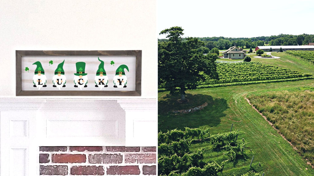 St. Patrick's Day Paint and Sip at Cassidy Hill Vineyard in Coventry CT | 3.15.24 | 6:30-8:30 PM