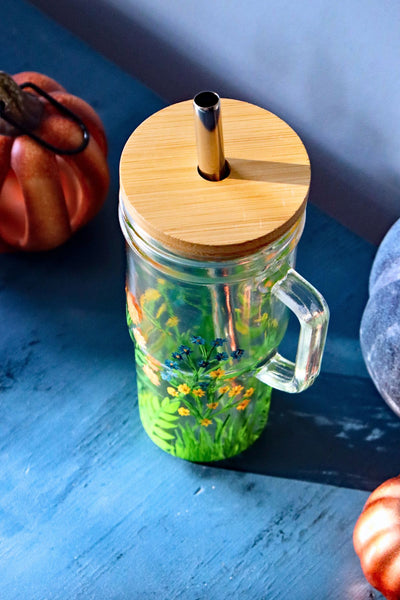 Fall Wildflower Tumbler Paint and Sip at Sunset Meadow Vineyards in Goshen CT | 10.18.24 | 6-8 PM