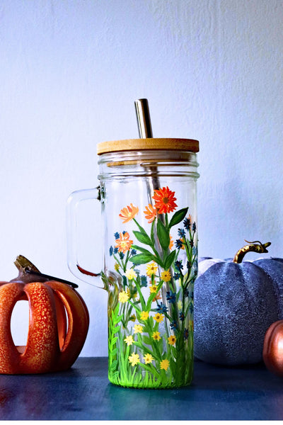 DIY in a BOX | 24 oz Fall Wildflower Tumbler Craft Kit