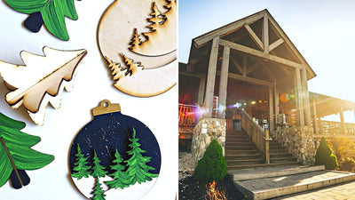 Winter Ornament Paint and Sip at Hawk Ridge Winery in Watertown CT  | 12.21.23 | 6-8 PM