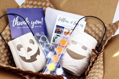 DIY in a BOX | Mummy & Pumpkin Lantern Duo