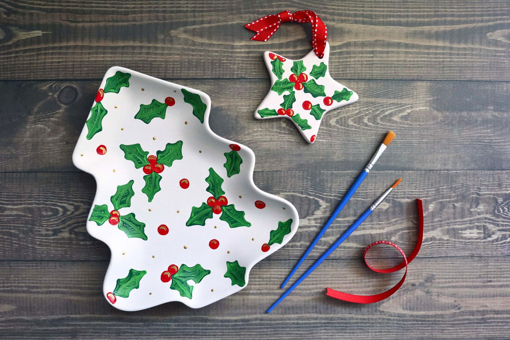 DIY in a BOX | *Limited Kit Release* Holiday Platter & Ornament Craft Kit