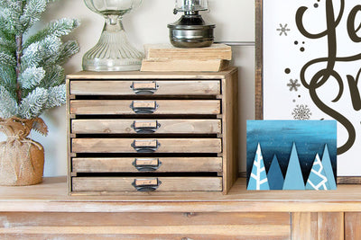 DIY in a BOX | Winter Scene Panel