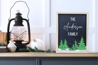 DIY in a BOX | *Limited Craft Kit Release* Personalized Winter Sign
