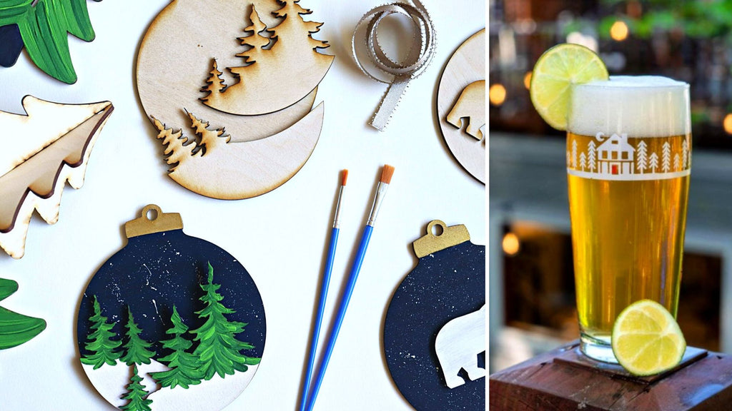 *HOLIDAY PREVIEW* Winter Ornament Paint and Sip at Little House Brewing in Chester CT | 11.30.23 | 6-8PM