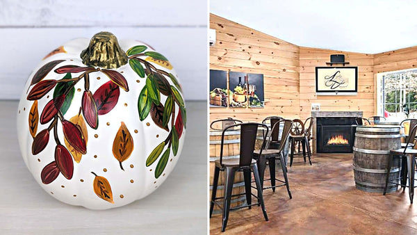 Forever Pumpkin Paint and Sip at Leyden Farm Vineyard & Winery in West Greenwich RI  | 10.20.23 | 6-8 PM