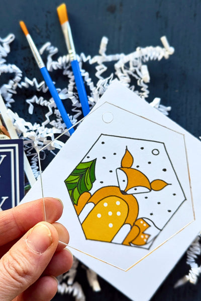 DIY in a BOX | Fox Christmas Ornament Craft Kit