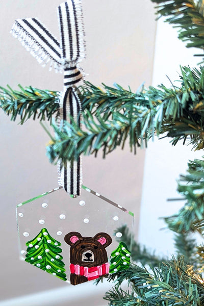 DIY in a BOX | Bear Christmas Ornament Craft Kit