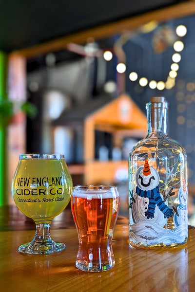 Winter Snowman Lantern Paint and Sip at New England Cider in Wallingford CT  | 12.5.24 | 6:30-8:30 PM