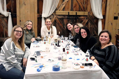 Christmas Tree🌲Paint and Sip at Chamard Vineyards in Clinton CT | 12.5.24 | 6-8 PM