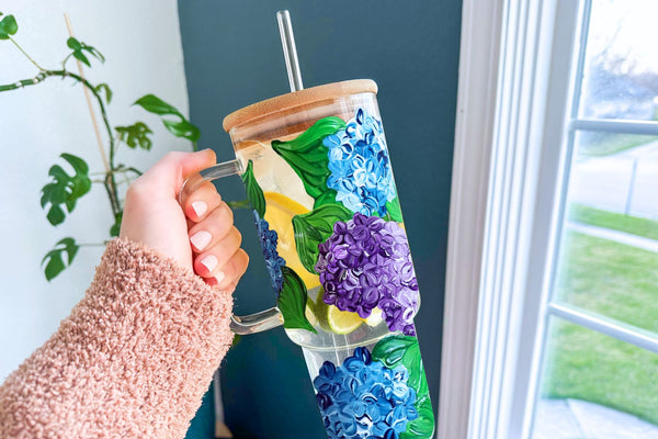 DIY in a BOX | Summer Hydrangea 24 oz Tumbler