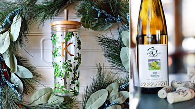 Winter Monogram Tumbler Paint and Sip at Sunset Meadow Vineyards in Goshen CT | 12.20.24 | 6-8 PM