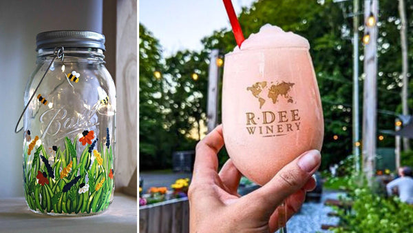 Spring SOLR Lantern Paint and Sip at R Dee Winery in Enfield CT | 5.31.24 | 6-8 PM