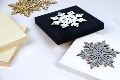 DIY in a BOX | Winter Snowflake Pair