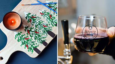 Winter Charcuterie Board Paint and Sip at Tapville Social in Westbrook CT | 12.8.23 | 6-8 PM