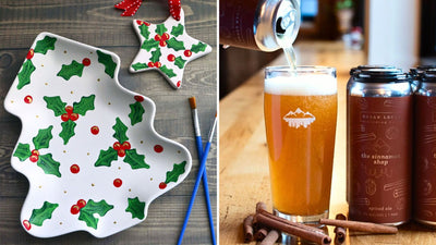 Holly Jolly Christmas Holiday Paint and Sip at Urban Lodge Brewing Co. in Manchester CT | 11.12.24 | 6-8 PM