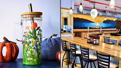 Fall Wildflower Tumbler Paint and Sip at Vanished Valley Brewing in Ludlow MA | 10.15.24 | 6-8 PM