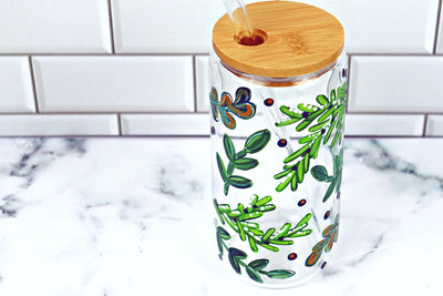 DIY in a BOX | *Limited Kit Release* Winter Glass Can Set of 2+