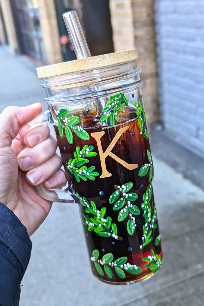 DIY in a BOX | 24 oz Winter Monogram Tumbler Craft Kit