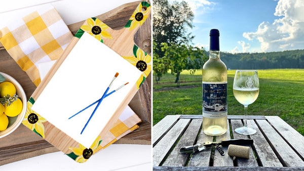 Spring Charcuterie Board Paint and Sip at Worthington Vineyard & Winery in Somers CT | 5.9.24 | 6-8 PM