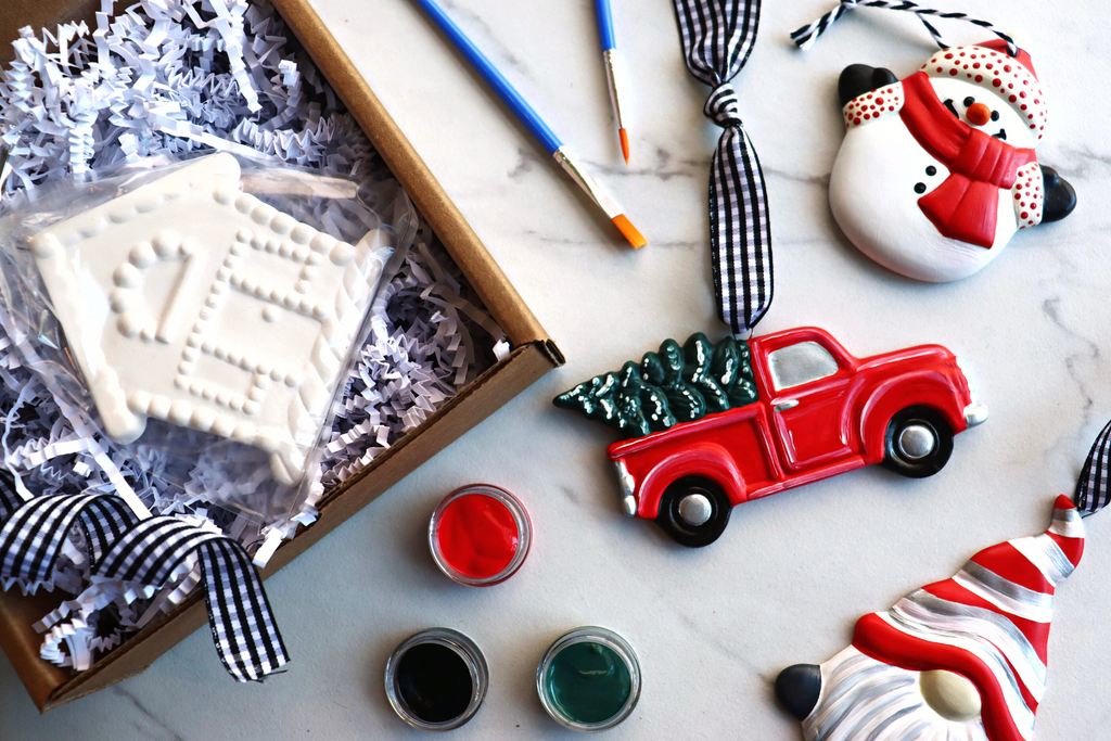 *LOCAL PICKUP ONLY* DIY in a BOX | Roly-Poly Snowman Ornament