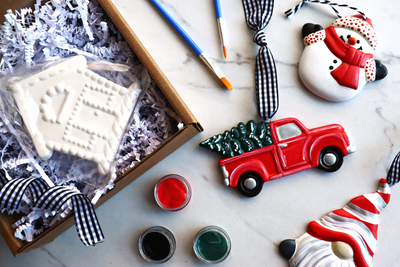 *LOCAL PICKUP ONLY* DIY in a BOX | Red Truck Ornament