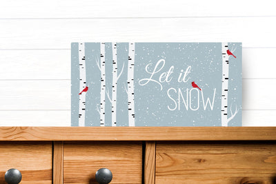 DIY in a BOX | Let it Snow Sign