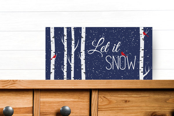 DIY in a BOX | Let it Snow Sign