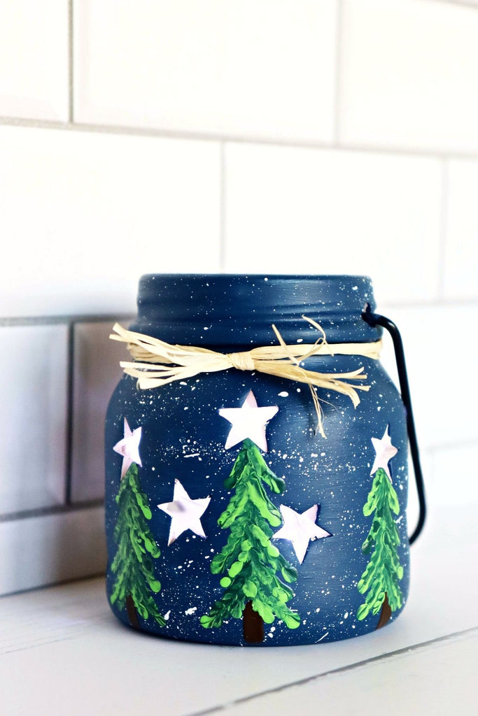 DIY in a BOX | Winter Stars Mason Jar Lantern Craft Kit