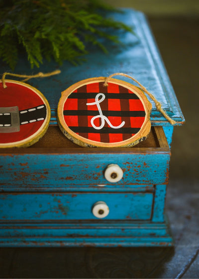 DIY in a BOX | Santa Belt Ornament Set